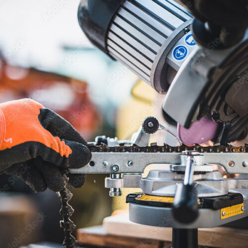 How to Sharpen a Chainsaw Chain